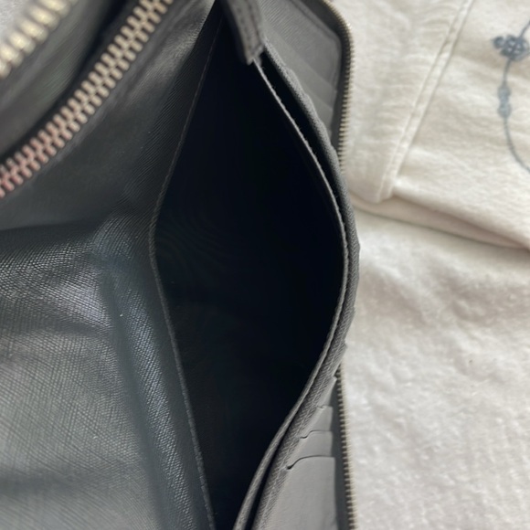 PRADA BR0441 Tessuto Chic Gray XLarge Organizer Wallet and Original COA Card - Picture 15 of 16